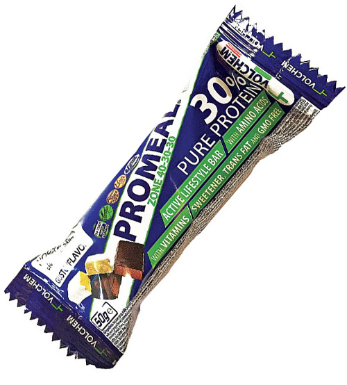 PROMEAL ZONE BAR 40-30-30 VOLCHEM (conf. da 24 pz X 50gr)